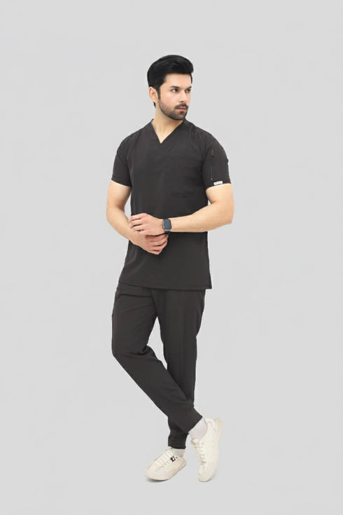 Men 2 pocket v Neck Scrubs with jogger pent - ModScrubs