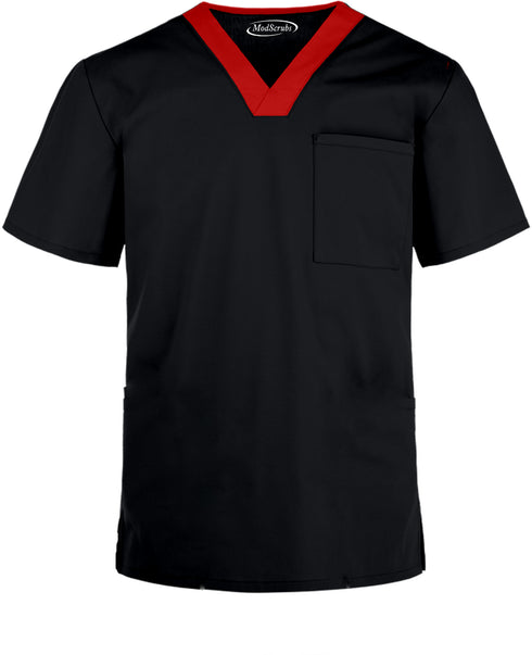 Men V Neck one pockets scrubs