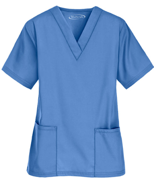 Women's 2-Pocket V-Neck Scrub