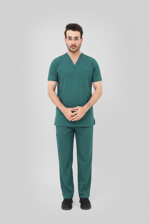 Premium-Stretch-V-Neck-Scrub-modscrubs-green
