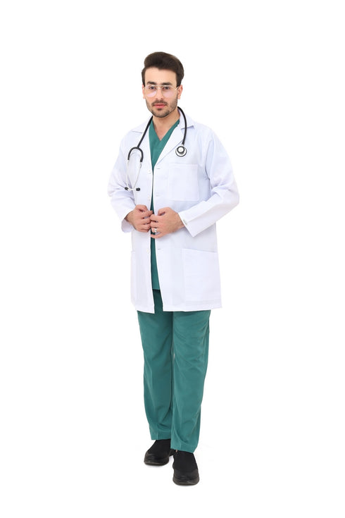 Premium Men's Lab Coat – Modscrubs - ModScrubs