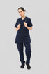 Women-Premium-Stretch-V-Neck-Scrub-navy