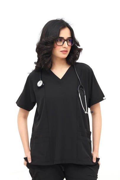 Women 4 pocket v Neck Scrubs with jogger pent (Copy) - ModScrubs