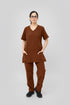 Women_s-4-Pocket-Premium-Medical-Scrub-Polyester-Spandex-brown