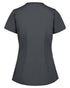 Women's 3-Pocket Crisscross Contrast V-Neck Scrub