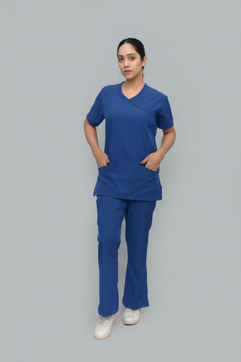 Women_s5-PocketScrubwithBellBottomPants-ModScrubs-Blue