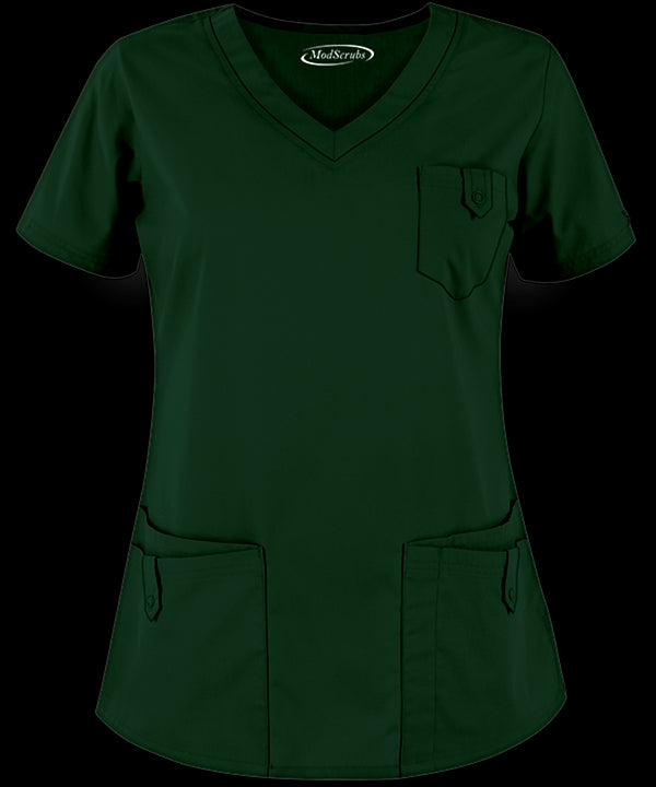 Women's 5-Pocket V-Neck Scrub