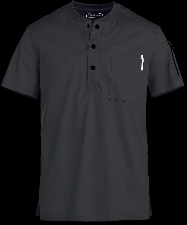 Men's 2-Pocket Henley Scrub