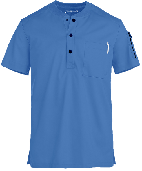 Men’s 2 pocket Mandarin Collar Scrub - ModScrubs