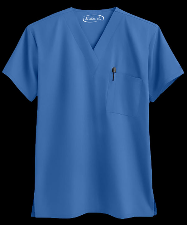 Men's 1-Pocket V-Neck Scrub