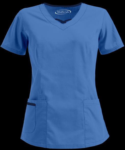 Women 3-Pocket Crisscross Contrast