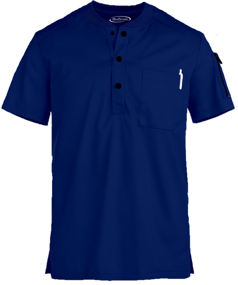 Men’s 2 pocket Mandarin Collar Scrub - ModScrubs