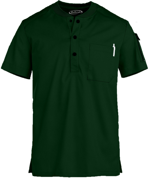 Men’s 2 pocket Mandarin Collar Scrub - ModScrubs