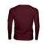 Cotton T-Shirt Men Full Sleeves Maroon