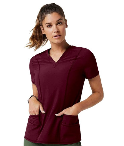 Women 4 pocket v Neck Scrubs with jogger pent